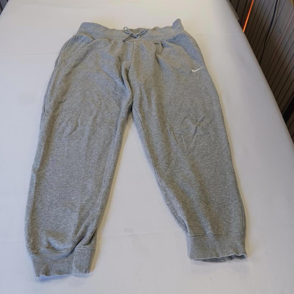 Nike Women's XL (36×28) Gray Sportswear Phoenix High-Waisted Joggers DQ5688-063 - Picture 12 of 16